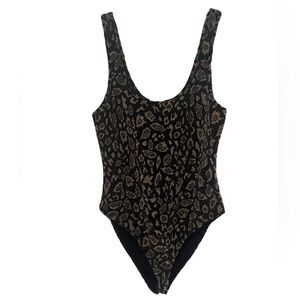 Forever 21 Leopard Print Bodysuit